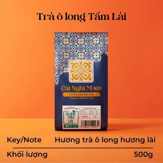 Trà ô long tấm lài trà ô long, nguyên liệu pha trà sữa và trà trái cây - cát nghi mtea