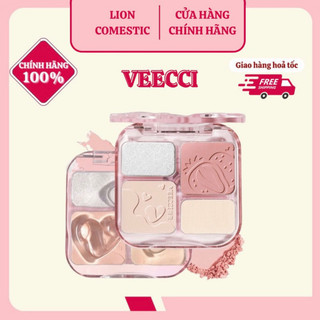 Phấn Má Hồng Phấn Bắt Sáng Highlight 4trong1 Tông Nude Tự Nhiên 9g