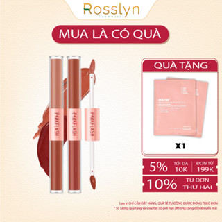  Son kem tint lì hai đầu Pinkflash sắc tố cao lâu trôi 2 trong 1 30g Rosslyn 