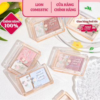 Bảng Phấn Má Highlight Kiêm Tạo Khối Gogotales Among Flower