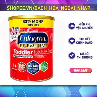 [DATE 12/2024] Sữa Bột Dinh Dưỡng Enfagrow Premium Toddler 907g Mỹ