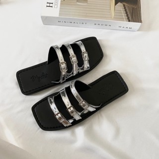 Dép Nữ M109 3 Khóa Điều Chỉnh Thời Trang Cao 1,5cm