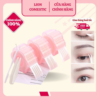 Cuộn Kích Mí Lưới Tàng Hình, Dán Mí Lưới Ren Sẵn Keo, Dán Mí Bằng Nước Siêu Chắc Tự Nhiên Không Lộ ( Tặng Kèm Nhíp)