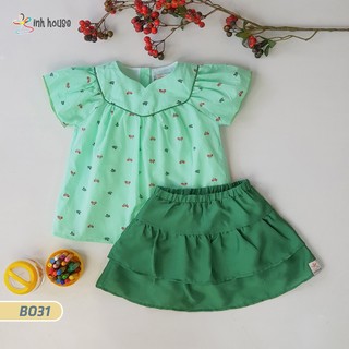 Đồ Bộ Cotton Xinh House cho bé gái