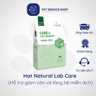 Hạt Cho Chó Natural Lab Care Hỗ Trợ Giảm Cân & Tăng Hệ Miễn  túi 2kg PET SERVICE.