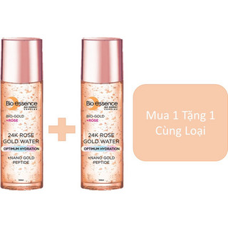 Combo 2 bio essence nước dưỡng gold rose 100ml