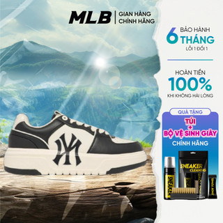 [ FULLBOX HIDDENTAG ] Giày MLB Chunky Liner NY Phối Màu Panda SS Mới Chính Hãng. Giày Thể Thao Nam Nữ Độn Đế Chính Hãng