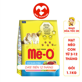 Thức Ăn Cho Mèo Con Hạt Me-O Kitten 1.1Kg Vị Cá Biển - Miki Petshop