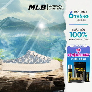 [ FULLBOX HIDDENTAG ] Giày MLB Playball Mule Mono Xanh Nhạt Chính Hãng (MDNN). Sục Nữ Chính Hãng