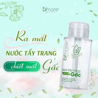  Nước tẩy trang chiết xuất Gấc Bimore giúp bụi bẩn, dầu thừa, ngăn ngừa mụn trên da 100ml