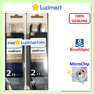 [Mã COSBAUH3 giảm 8% đơn 300K] Đầu bàn chải điện Philips Sonicare A3 Premium All-In-One [Hàng Mỹ]