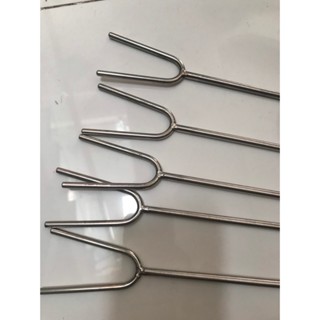 Chống cần câu máy inox đặc, rỗng đầu v dẹp dài 1m - 1m2 - Gác cần câu cá chất lượng