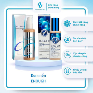 Kem nền Enough Collagen/Ultra X10 Cover Up Collagen Foundation