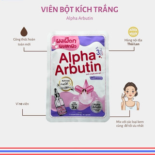 [MẪU MỚI] Vỹ 10 viên Kích Trắng Alpha Arbutin chống nắng