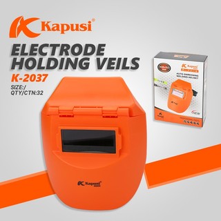 Mặt nạ hàn điện tử KAPUSI gập lên xuống thuận tiện - Kính hàn điện tử tự động tối khi hàn