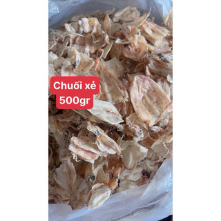 Mực chuối xẻ 500gr