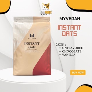 Myvegan - tăng cân - instant oats - 2.5kg - bột yến mạch tăng cân/giảm cân