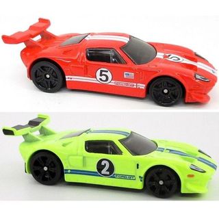Xe mô hình Hot Wheels Neon Speeders Gran Turismo Ford GT LM