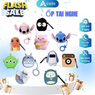 Case Ốp Vỏ Bảo Vệ Tai Nghe Bluetooth i 12, inpods 1, 2 / i 9 / i 11 / airpods 1 / 2 Cao Cấp - Acado