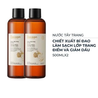 (HSD 2027) Nước tẩy trang bí đao thuần chay cho da dầu mụn và nhạy cảm 500ml