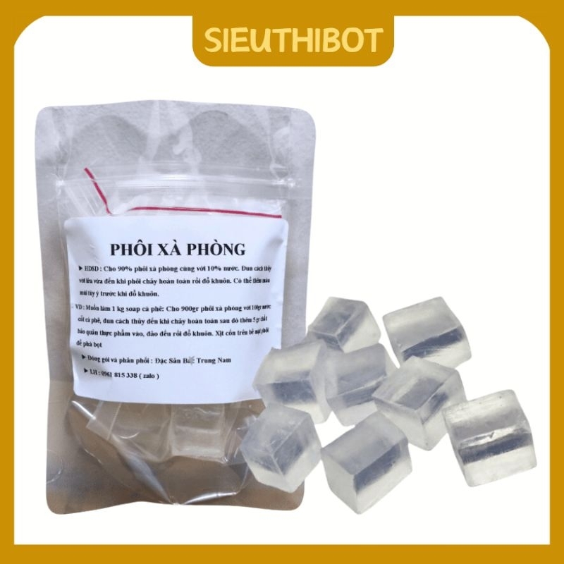 Phôi xà phòng 100g glycerin