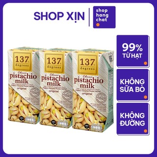 [LỐC 3 HỘP 180ML] Sữa Hạt Dẻ Nguyên Chất 137 Degrees Không Đường Dinh Dưỡng Healthy Nhập Khẩu Thái Lan
