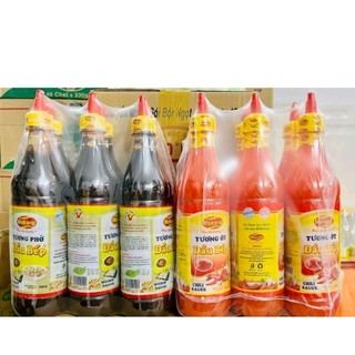 Tương phở,Tương ớt Đầu Bếp chai 700g