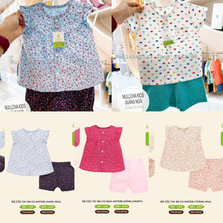 Bộ cộc tay xô lullaby cho bé 3m-24m
