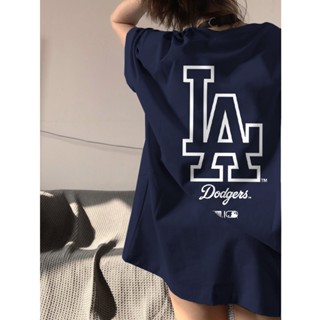 Focus Xanh đậm Hàn Quốc fashion Áo phông nữ form rộng logo in hình cổ tròn bigsize tay ngắn 100%cotton local brand