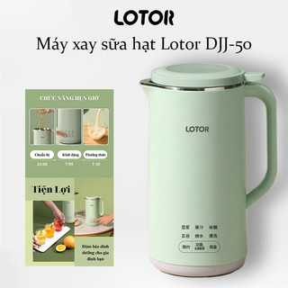 Máy làm sữa hạt mini, Máy làm sữa hạt Lotor DJJ-70, 350ml, Sáu chế độ nấu，máy làm sữa đậu nành，máy ép trái cây