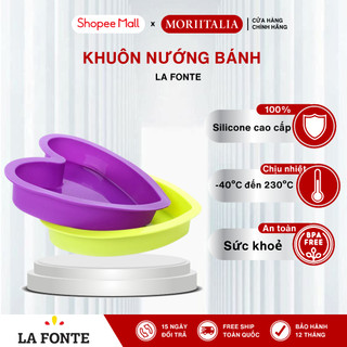 Khuôn nướng bánh La Fonte silicon Moriitalia YY20790