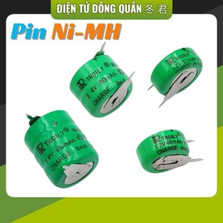 Pin sạc ni-mh 1.2v / 2.4v / 3.6v 40mah 80mah