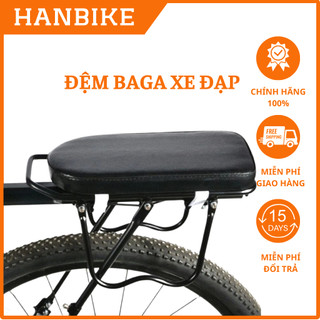 Đệm yên baga xe đạp siêu êm tháo lắp dễ dàng bọc yên xe đạp sau xe giúp người ngồi phía sau thoải mái