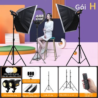 Đèn bổ sung chụp ảnh trực tiếp, đèn chụp ảnh công suất cao 150W, cao 2.8M, có thể thay đổi độ sáng