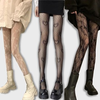Quần Tất Lưới Phối Ren Phong Cách Lolita Nhật Bản