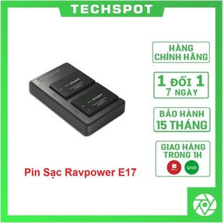 Bộ Pin Sạc Máy Ảnh Canon Ravpower LP-E17 RP-BC013 | Hàng Chính Hãng | Bảo Hành 15 Tháng