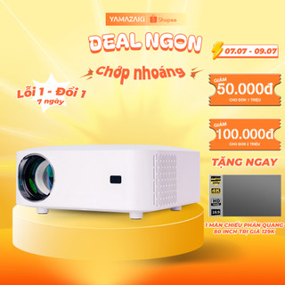 Máy Chiếu Mini X7 PRO Android 9.0, Full HD 1080, Kết Nối Điện Thoại , HDMI , 1 Đổi 1 Trong Vòng 1 Tháng Bảo Hành 36 Thán