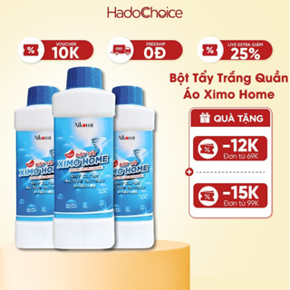 Bột tẩy trắng quần áo Ximo Home loại bỏ vết bẩn cứng đầu, Tẩy mốc quần áo thuốc tẩy trắng quần áo