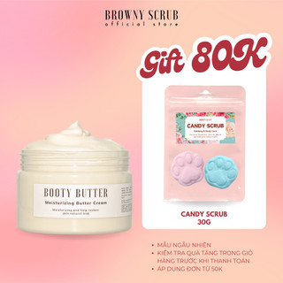 Kem dưỡng ẩm body cream BOOTY BUTTER giúp da căng bóng mềm mượt, ngừa rạn, đều màu da handmade