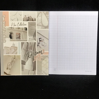 SET 10 CUỐN Vở học sinh ĐL 70MGS - tập viết bài 96 trang TÂN VĨNH TIẾN 4 ô ly không lem
