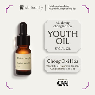 Enriched Youth Oil | Dầu Dưỡng Siêu Phục Hồi SKINLOSOPHY 10ml