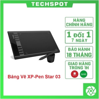 Bảng Vẽ Điện Tử XP-Pen Star 03 v2 12inch Lực Nhấn 8192 | Hàng Chính Hãng | Bảo Hành 18 Tháng