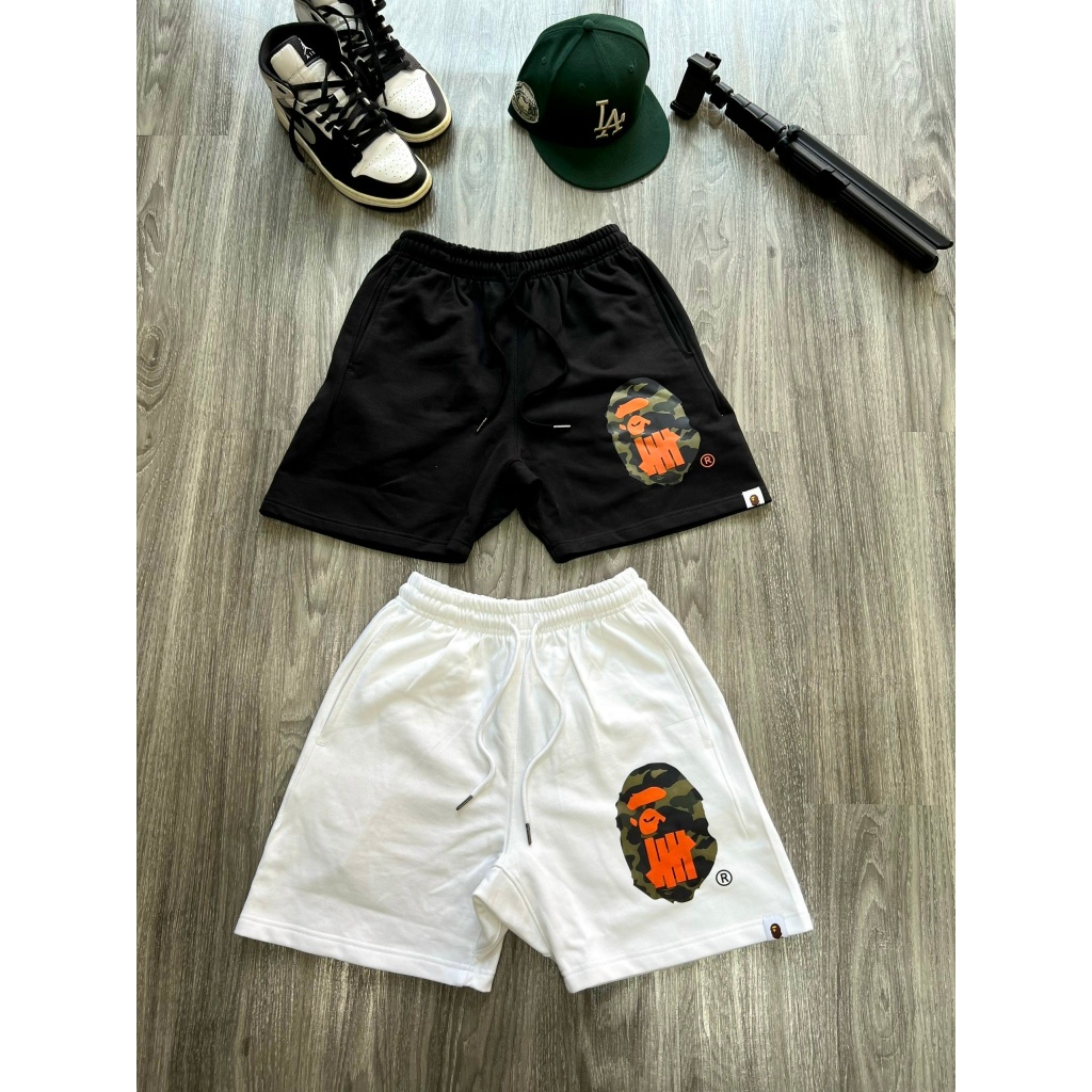 Quần short thun BAPE đầy đủ tag