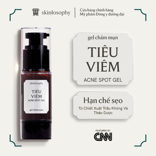 Tiêu viêm | gel chấm mụn giảm viêm sưng và gom cồi mụn skinlosophy - 30ml