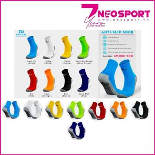 Vớ Bóng Đá chống trơn Bulbal Anti-Slip công nghệ chống trượt tiêu chuẩn Châu Âu, Vớ Chống Trơn Bulbal, Vớ chóng trợt RX