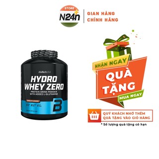 Biotech hydro whey zero 4lbs 1.8kg - cam kết chính hãng | hỗ trợ tăng cơ giảm mỡ