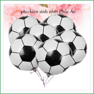 Bóng kiếng nhôm 45-60cm hình trái banh bóng đá trang trí sinh nhật
