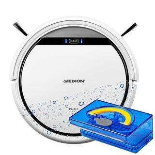 Robot hút bụi lau nhà medion 19510, máy hút bụi lau nhà tự động, nhập đức, bh 12 tháng, shop authentic