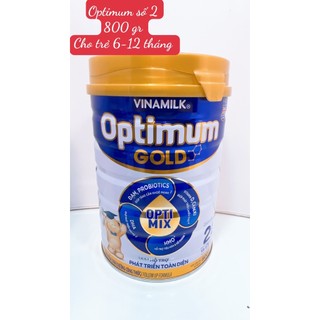 Sữa bột Vinamilk Optimum Gold 2 800g