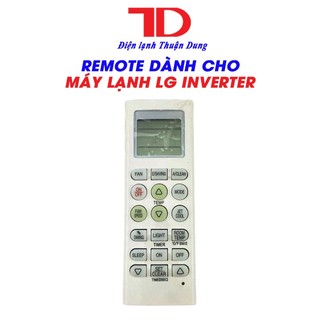 Remote điều khiển dành cho máy lạnh lg inverter 1 chiều TD Điện lạnh Thuận Dung